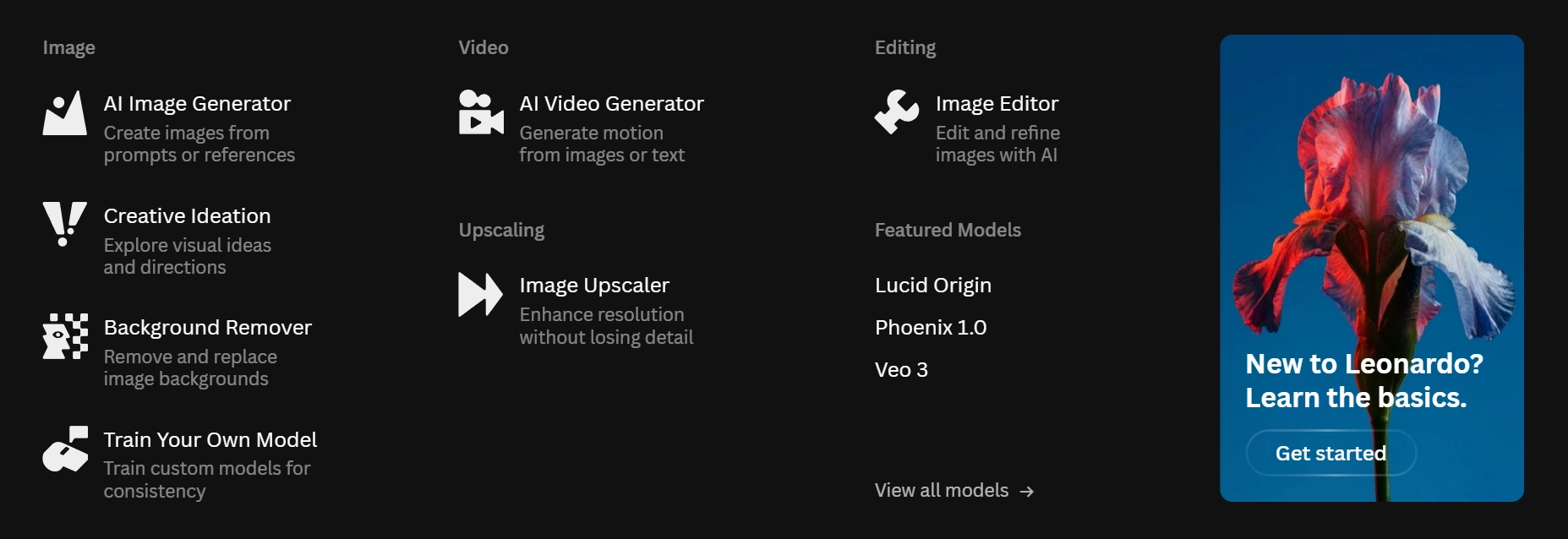Leonardo AI — An Overview of the Image Generator: What It Is, How to Use It, and How Much It Costs in 2026 2 Leonardo AI models in 2026 — which ones to choose