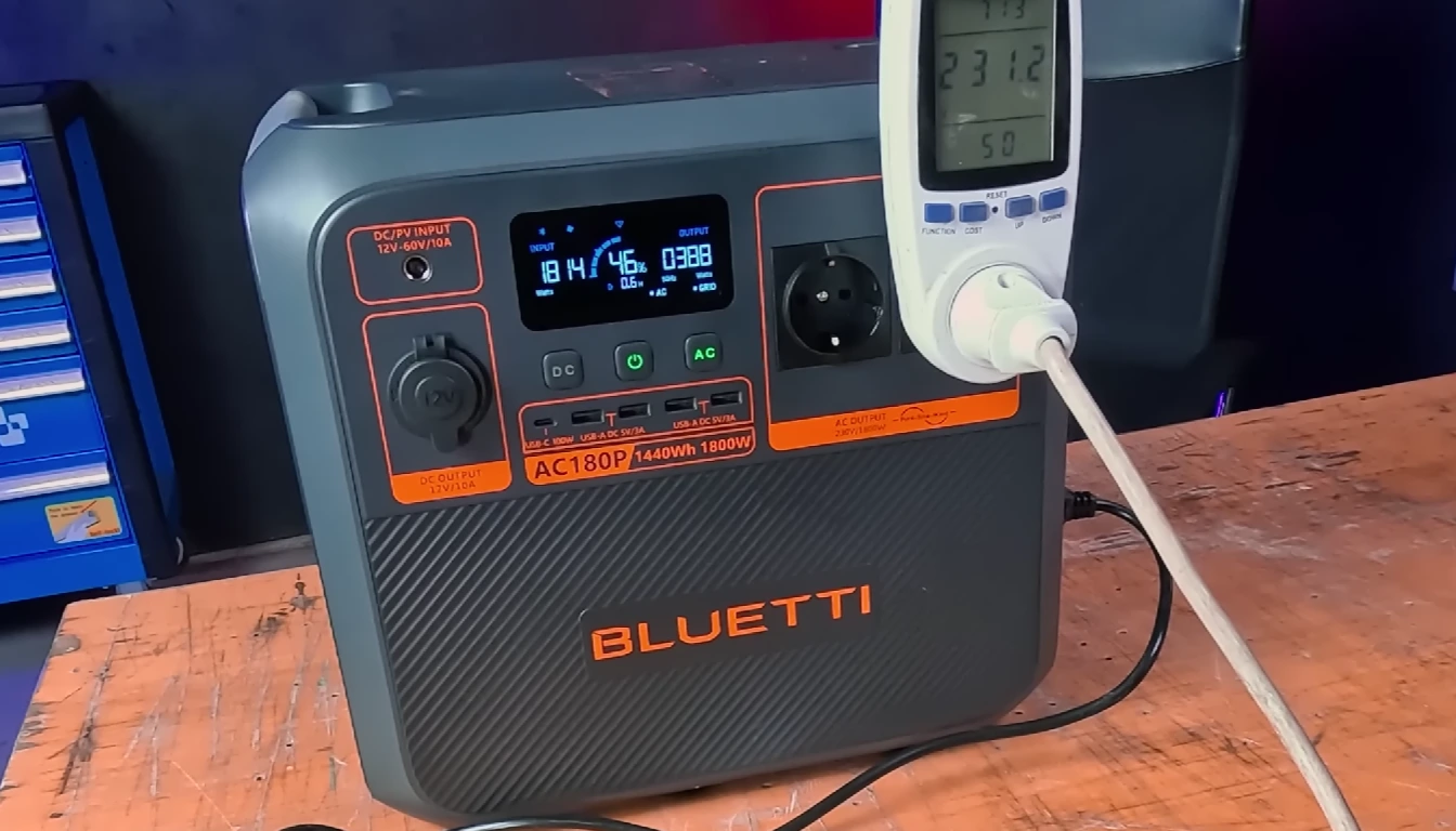 Bluetti Power Stations — Review and Comparison of the AC70P, AC180P, and AC200MAX Models in 2026 4 Bluetti AC180P